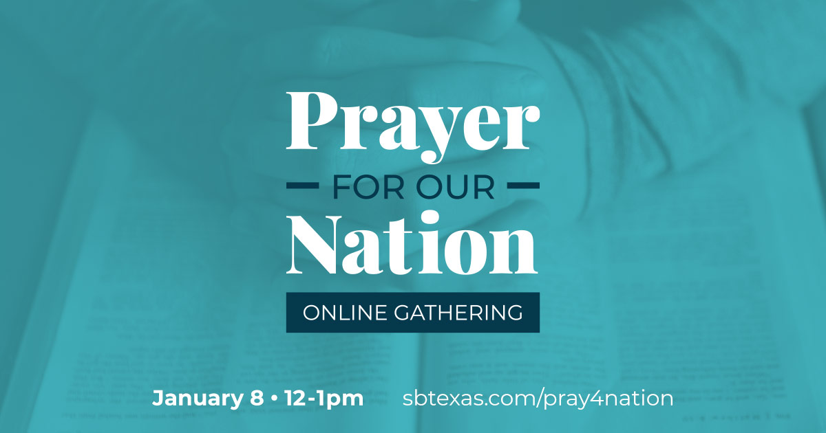 Prayer for Our Nation Online Gathering Southern